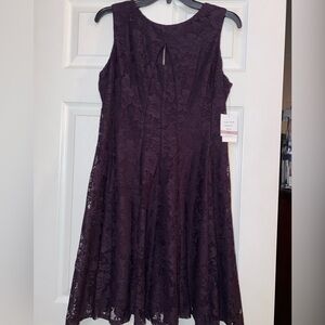 NWT Purple Lace Dress